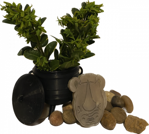 6 Rhino Head Wax Melts