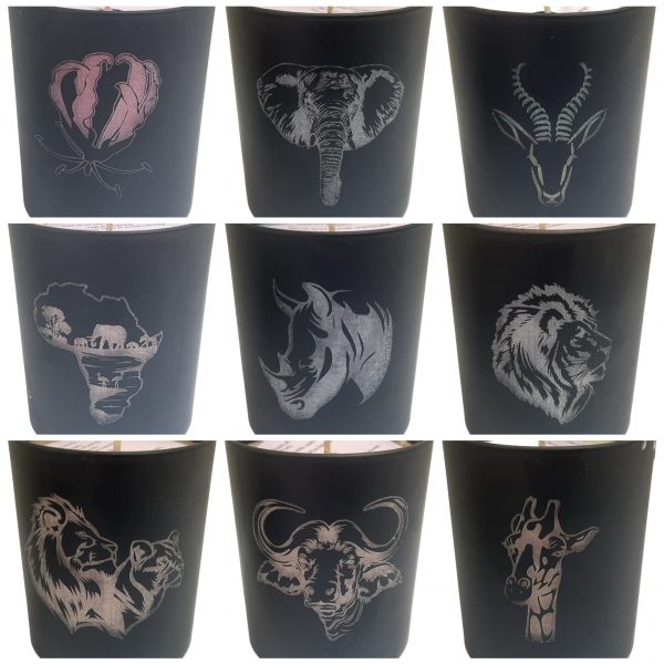 20cl Engraved Candle